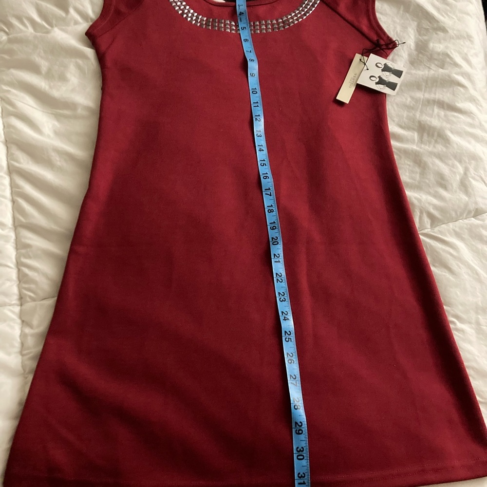Vertigo 2 Way Red Pomegranate Dress Beautiful Outstanding Stylish - Picture 7 of 11